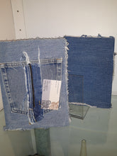 Load image into Gallery viewer, Denim Upcycled Journal