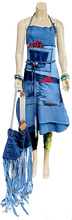 Load image into Gallery viewer, Upcycled Denim Apron W/Pockets # 6