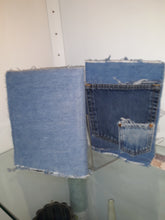 Load image into Gallery viewer, Denim Upcycled Journal