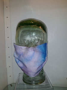 Hand Tie Dyed Reversible Face-Mask